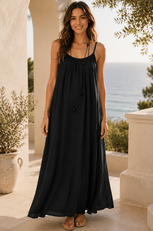 Backless Maxi Dress